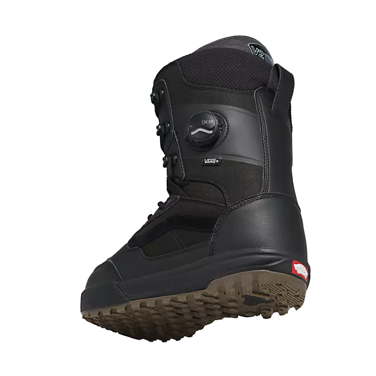 Vans 2024 Invado Pro Snowboard Boot - Black / Gum