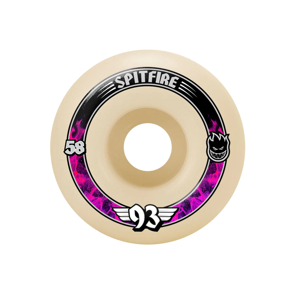 Spitfire Formula Four Radial Wheels 93du Natural - 58mm
