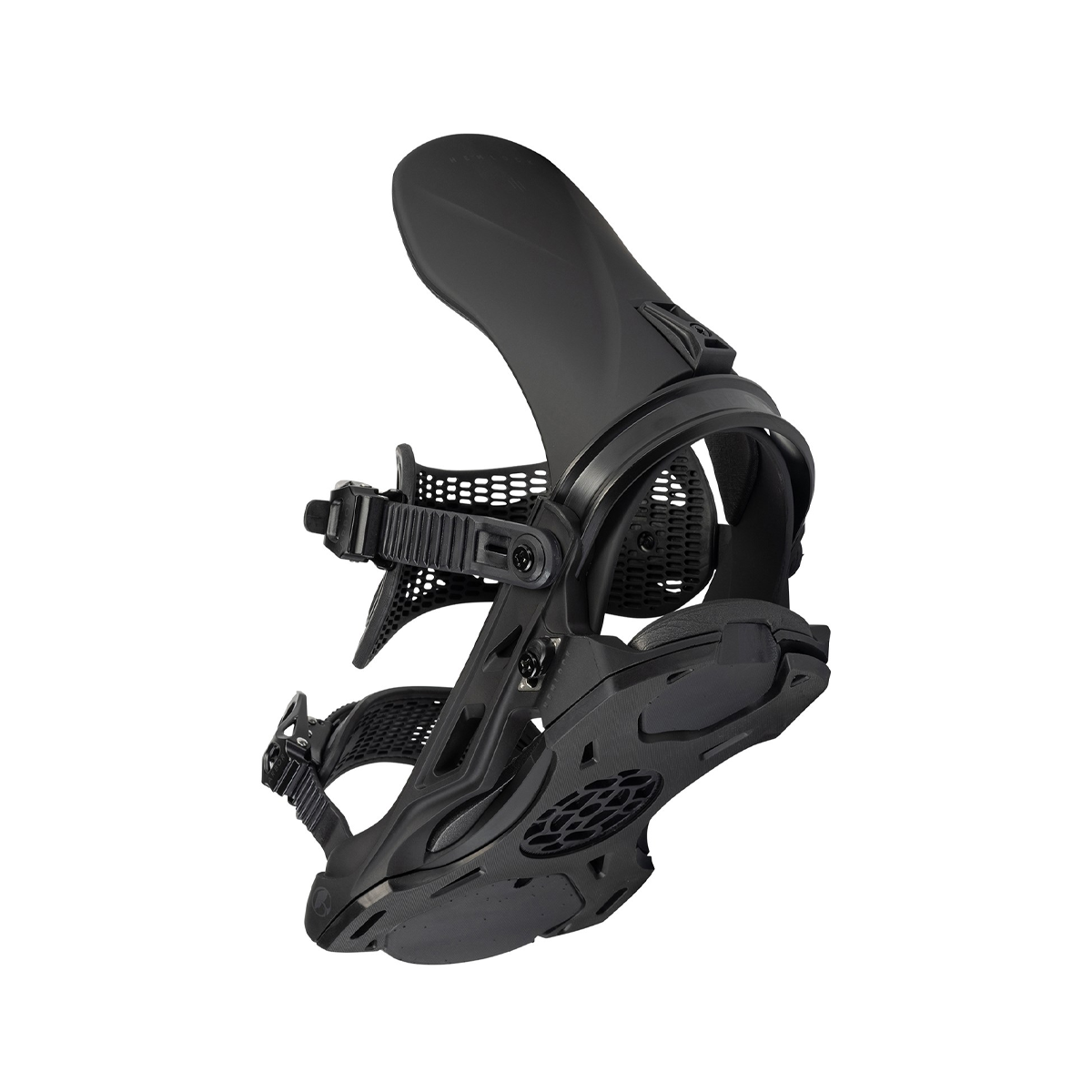 Arbor 2024 Hemlock Snowboard Bindings - Black