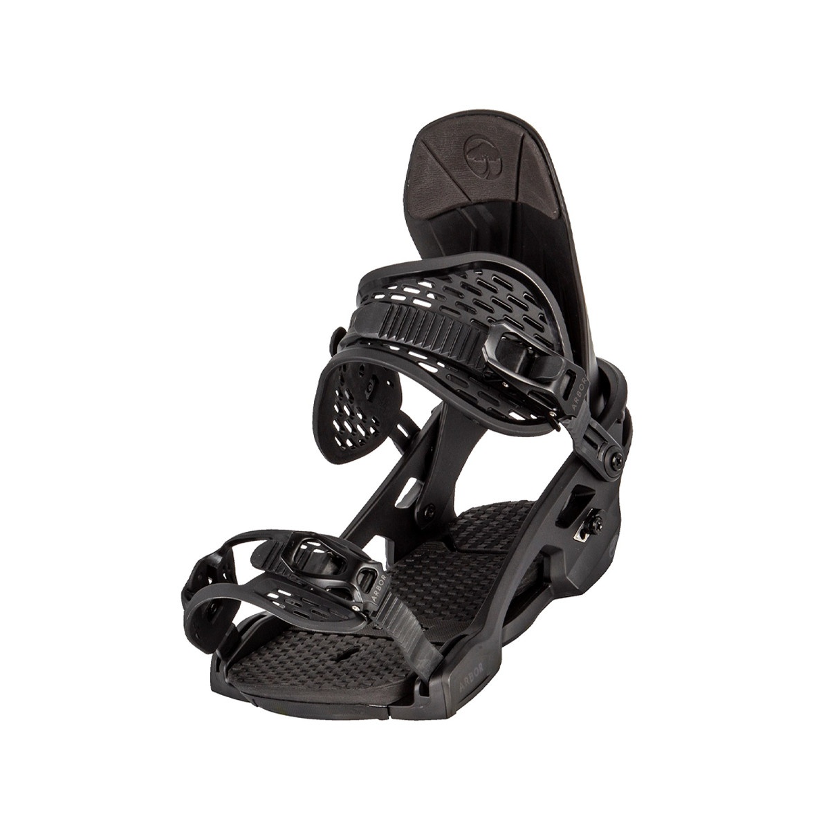 Arbor 2024 Spruce Snowboard Bindings - Black