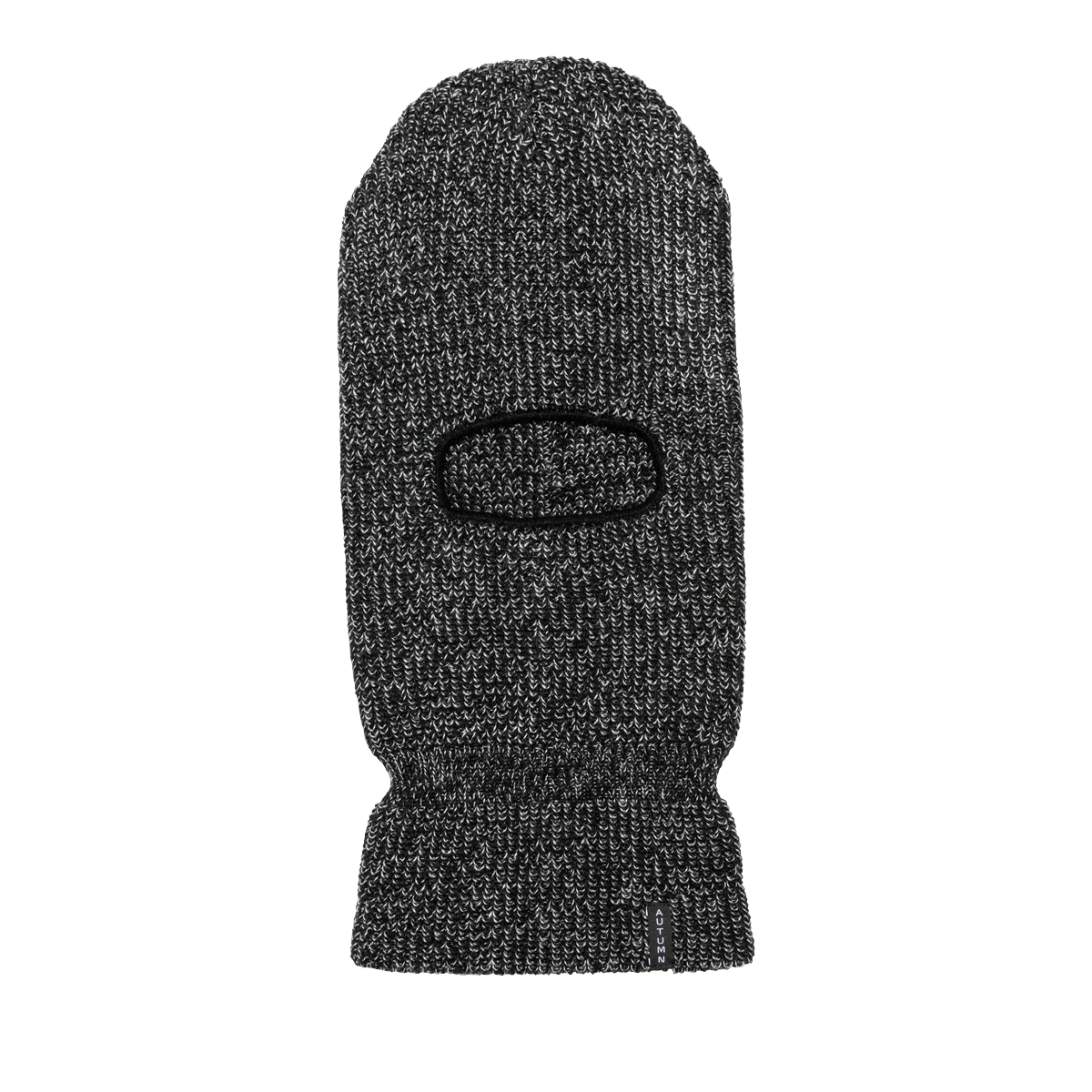 Autumn Marl Balaclava - Black