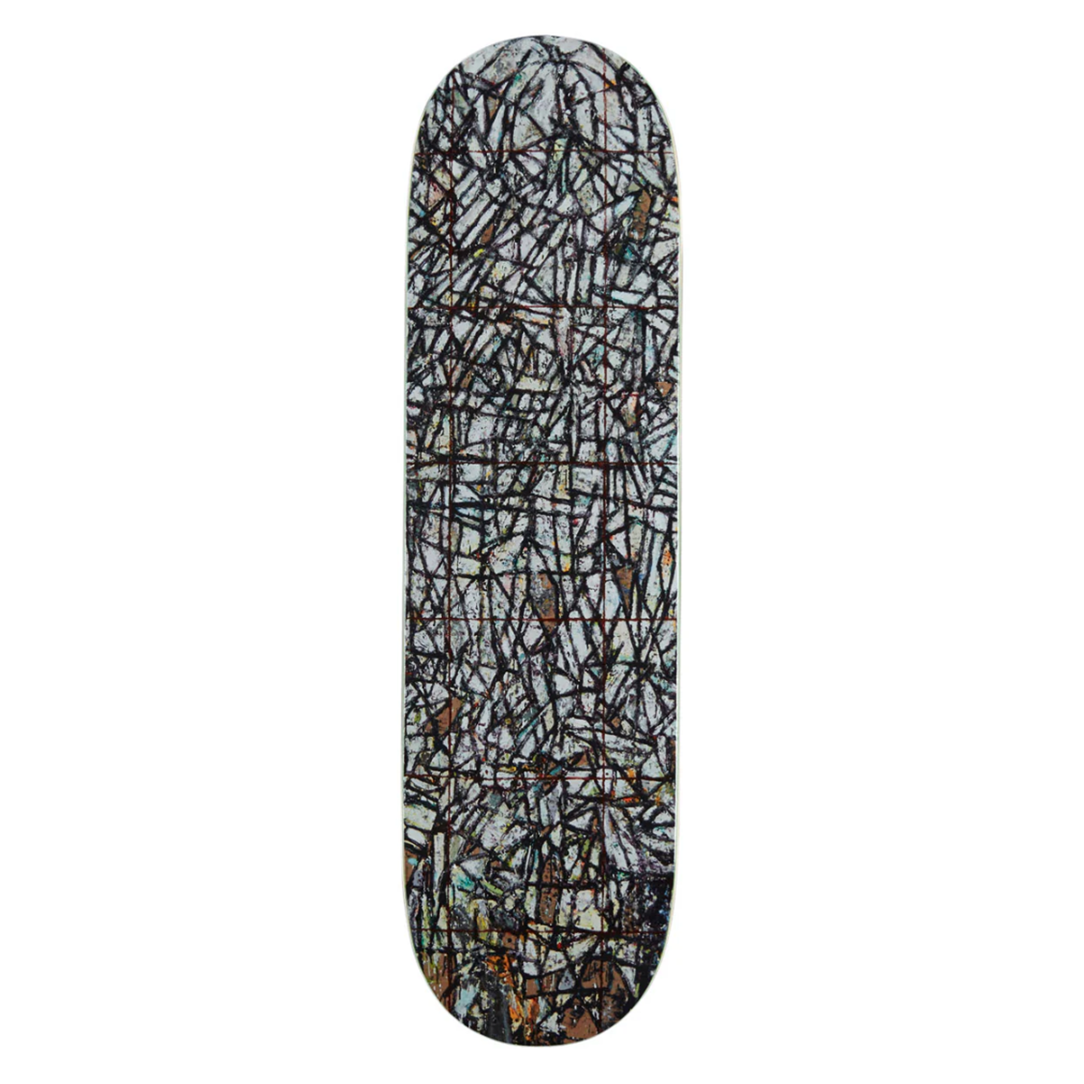 GX1000 B&W Abstract Skate Deck - 8.375