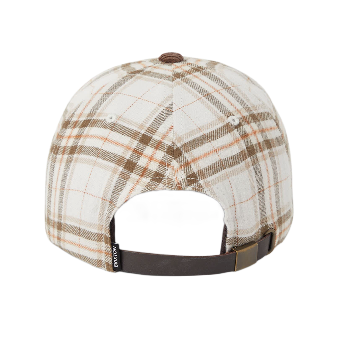 Brixton Big B Adjustable Hat - Plaid/Brown Corduroy