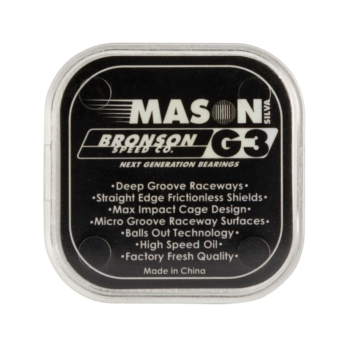 Bronson G3 Mason Silva Pro Skate Bearings