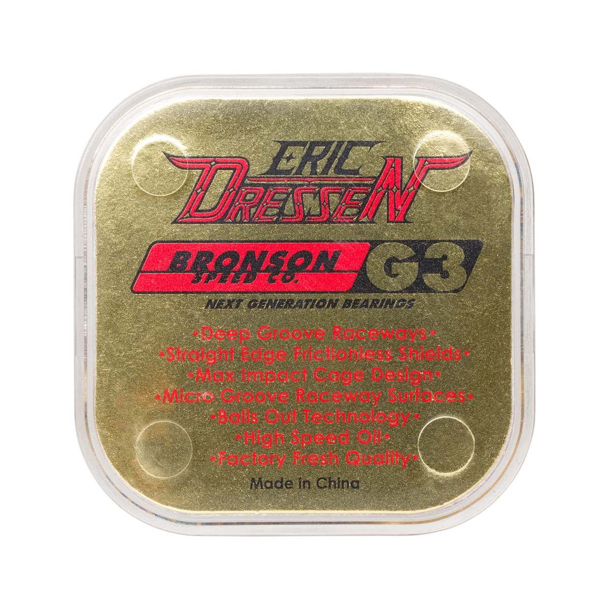 Bronson G3 Eric Dressen Pro Skate Bearings