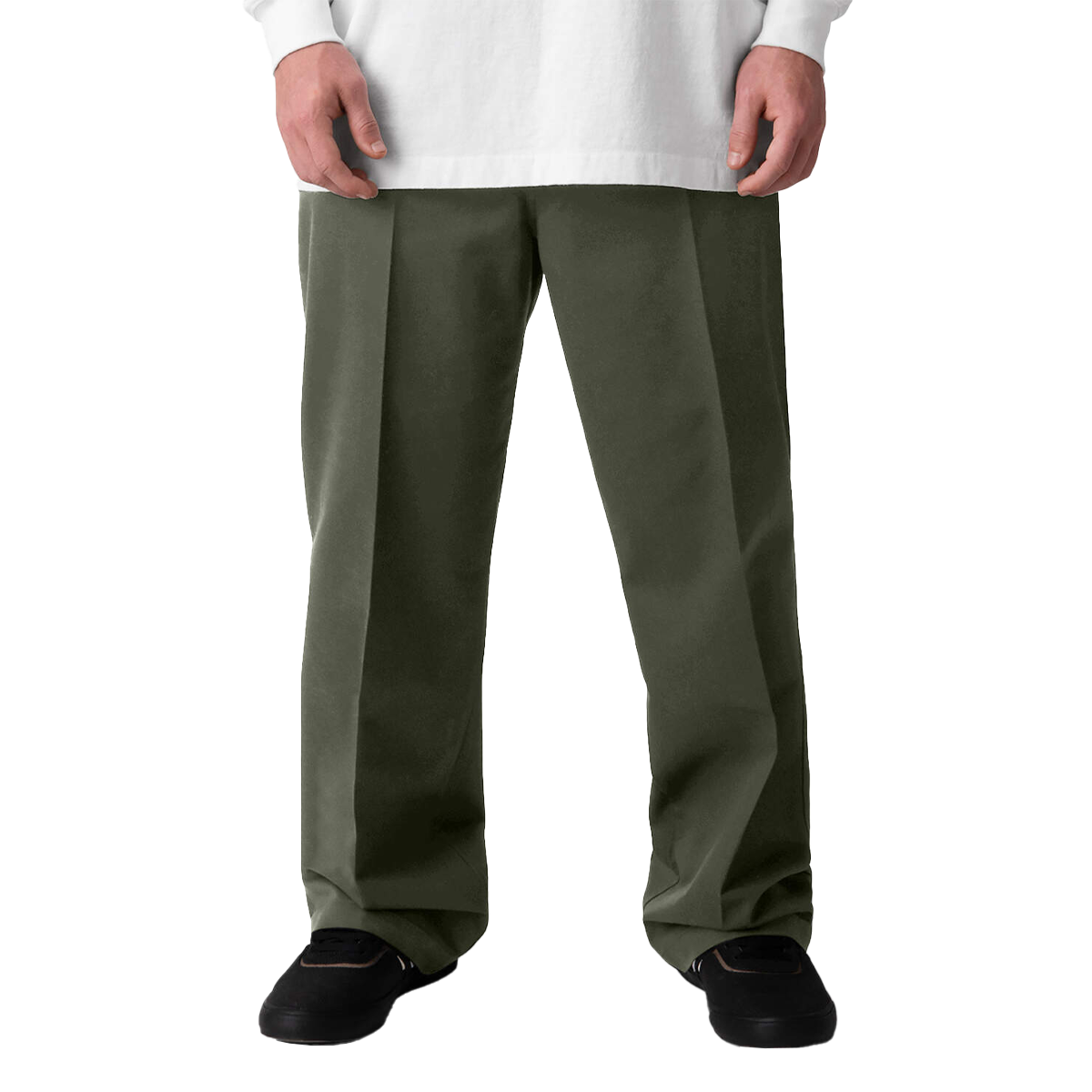 Dickies Jamie Foy Loose Fit Pants - Olive Green