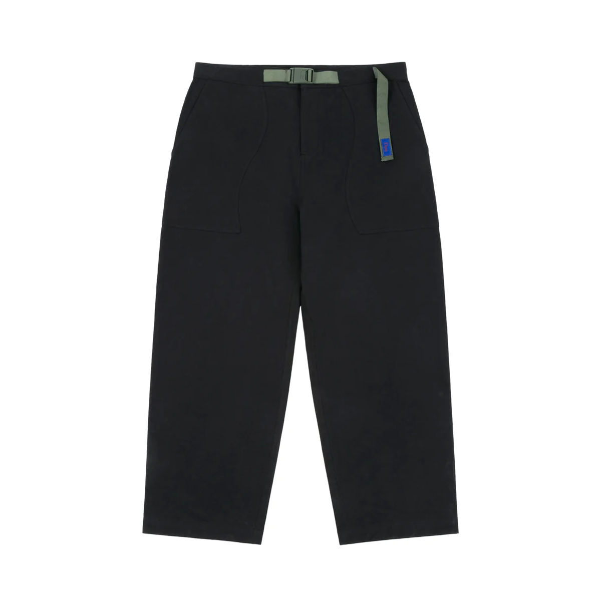 Dime Belted Twill Pants - Dark Charcoal