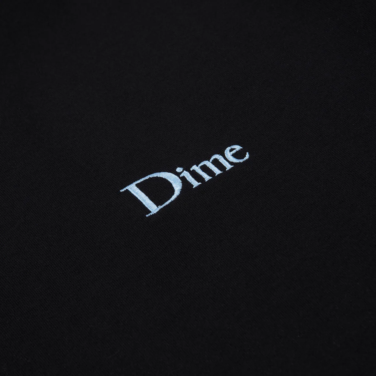 Dime Classic Small Logo T-Shirt - Black