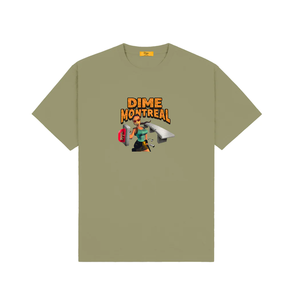 Dime Lara T-Shirt - Army