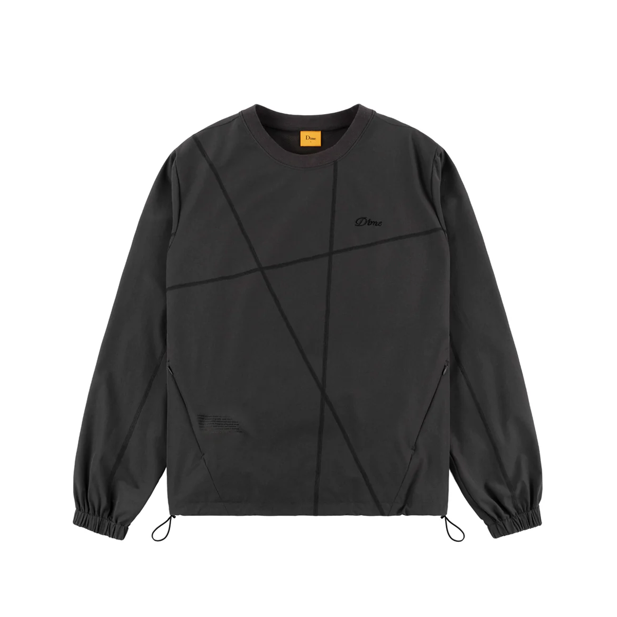 Dime Tech Crewneck Sweatshirt - Charcoal