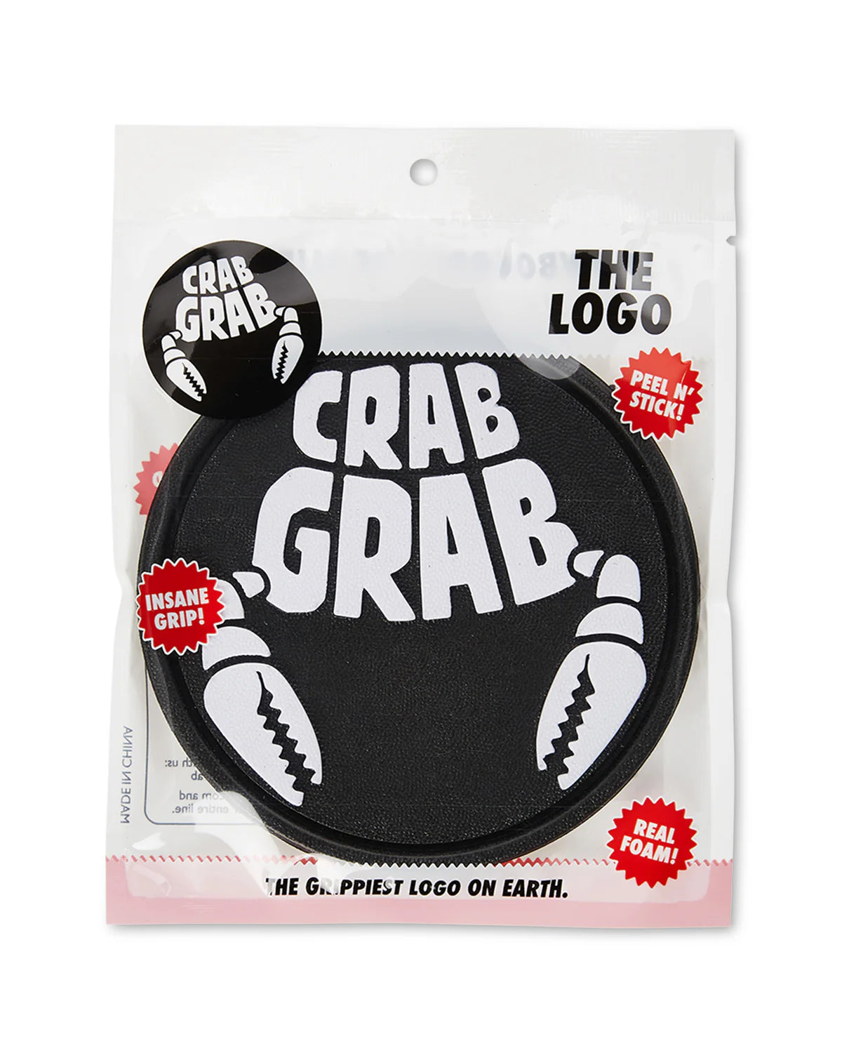 Crab Grab The Logo Stomp Pad - Black