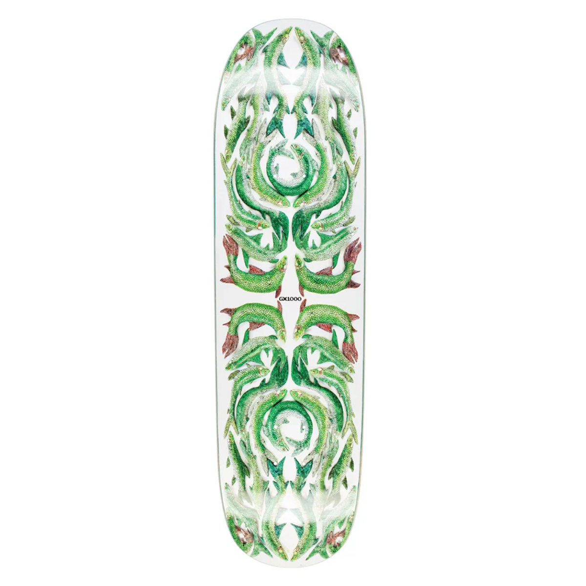 GX1000 Fish Wall Fun Shape Skate Deck - 8.6