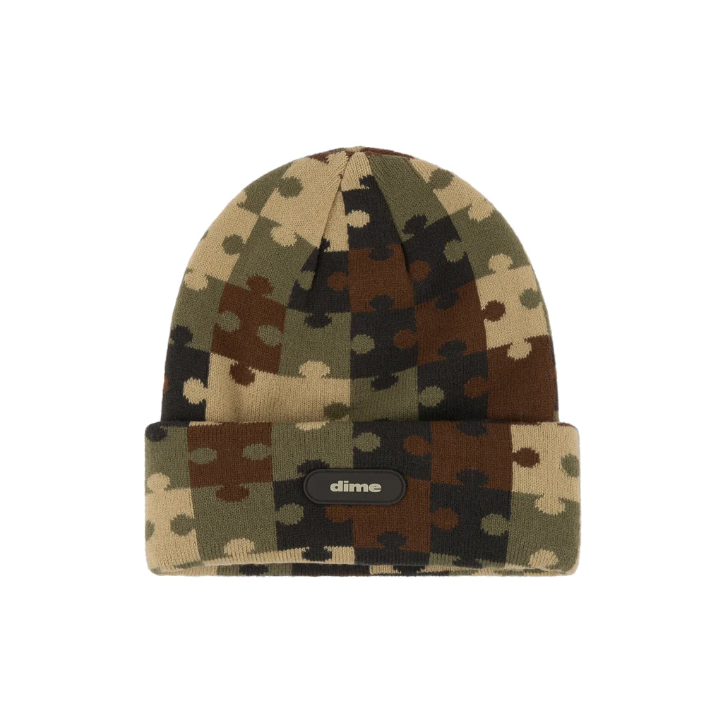 Dime Puzzle Fold Beanie - Assorted