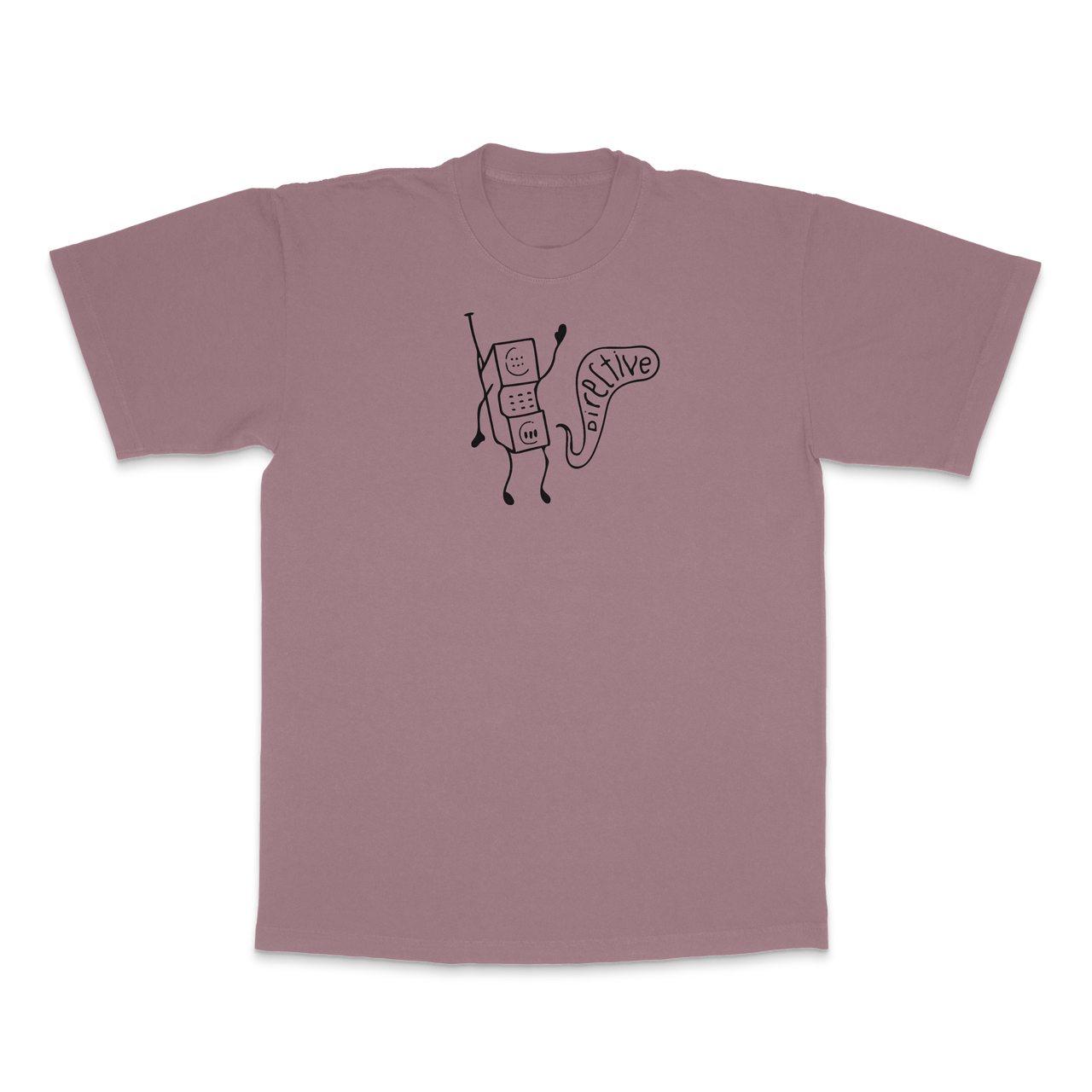 Directive Call Me T-Shirt - Mauve