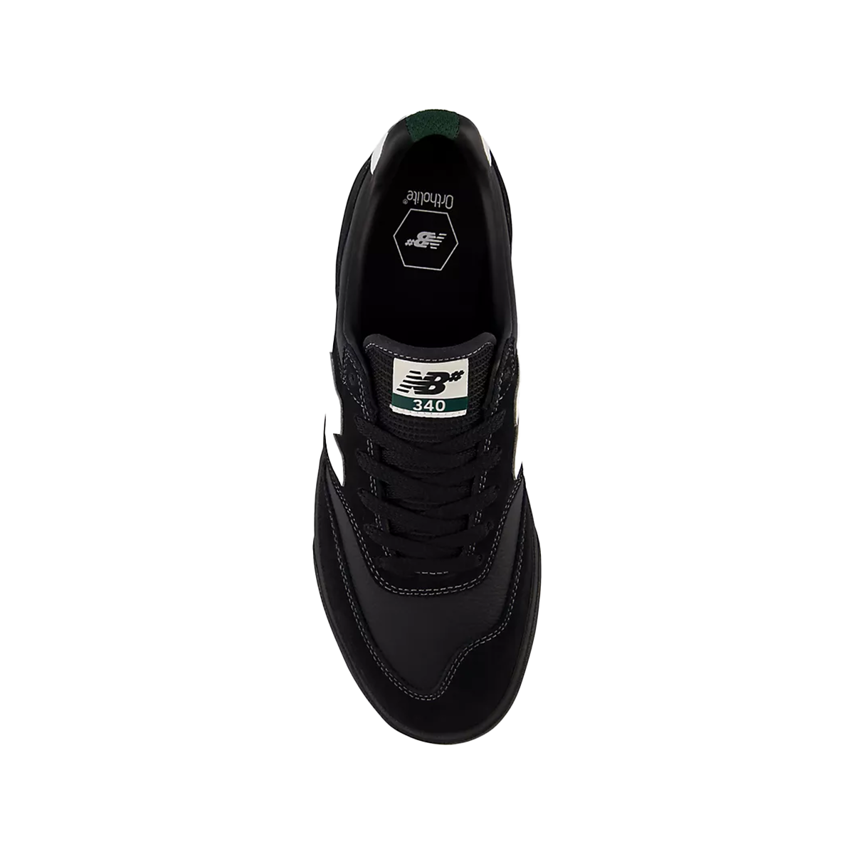 New Balance NM 340 Shoes - Black / White