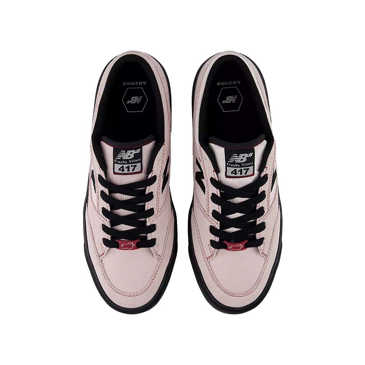 New Balance NM Franky Villani 417 Low Shoes - Stone Pink / Black