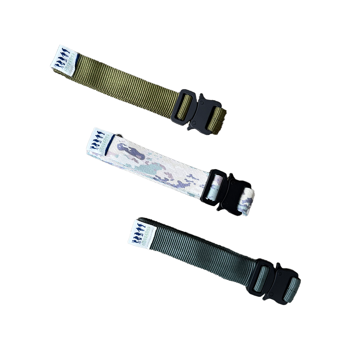Directive People Belts - Camo, Green, Grey