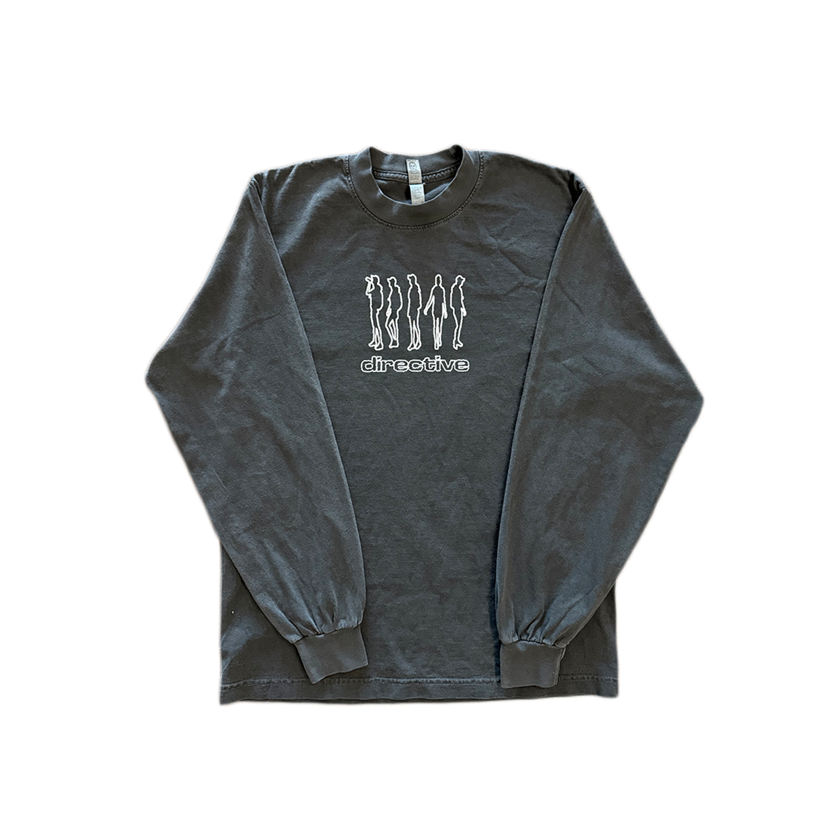 Directive People Long Sleeve T-Shirt - Vintage Black
