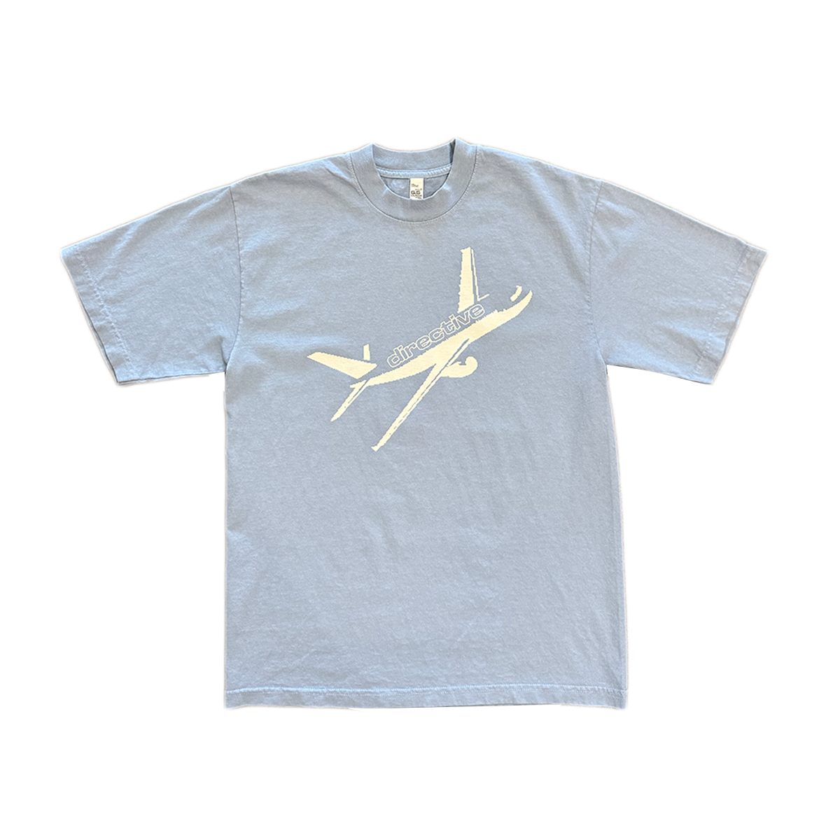 Directive Plane T-Shirt - Clear Blue