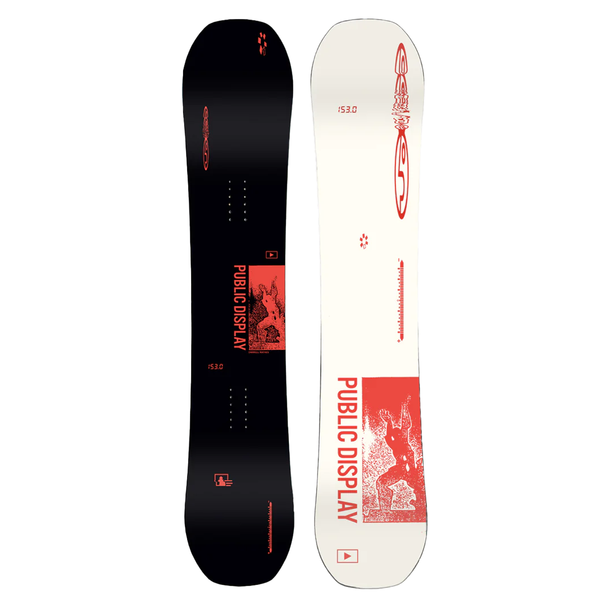 Public 2024 Display Snowboard - Assorted Sizes
