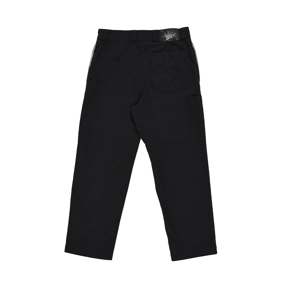 Quasi Pocket Pants - Washed Black