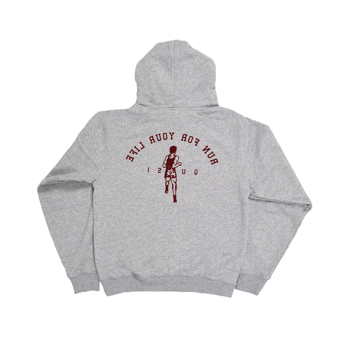 Quasi Run Hoodie - Heather Grey