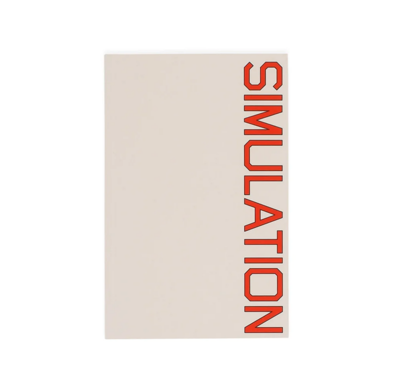 Quasi Simulation Book - White/Red