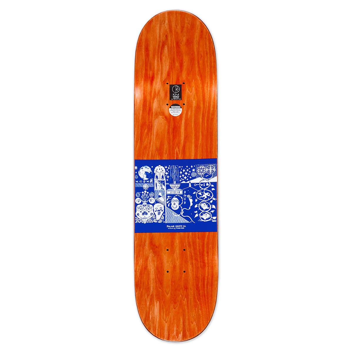 Polar Shin Sanbongi The Spiral Of Life Skate Deck - 8.25
