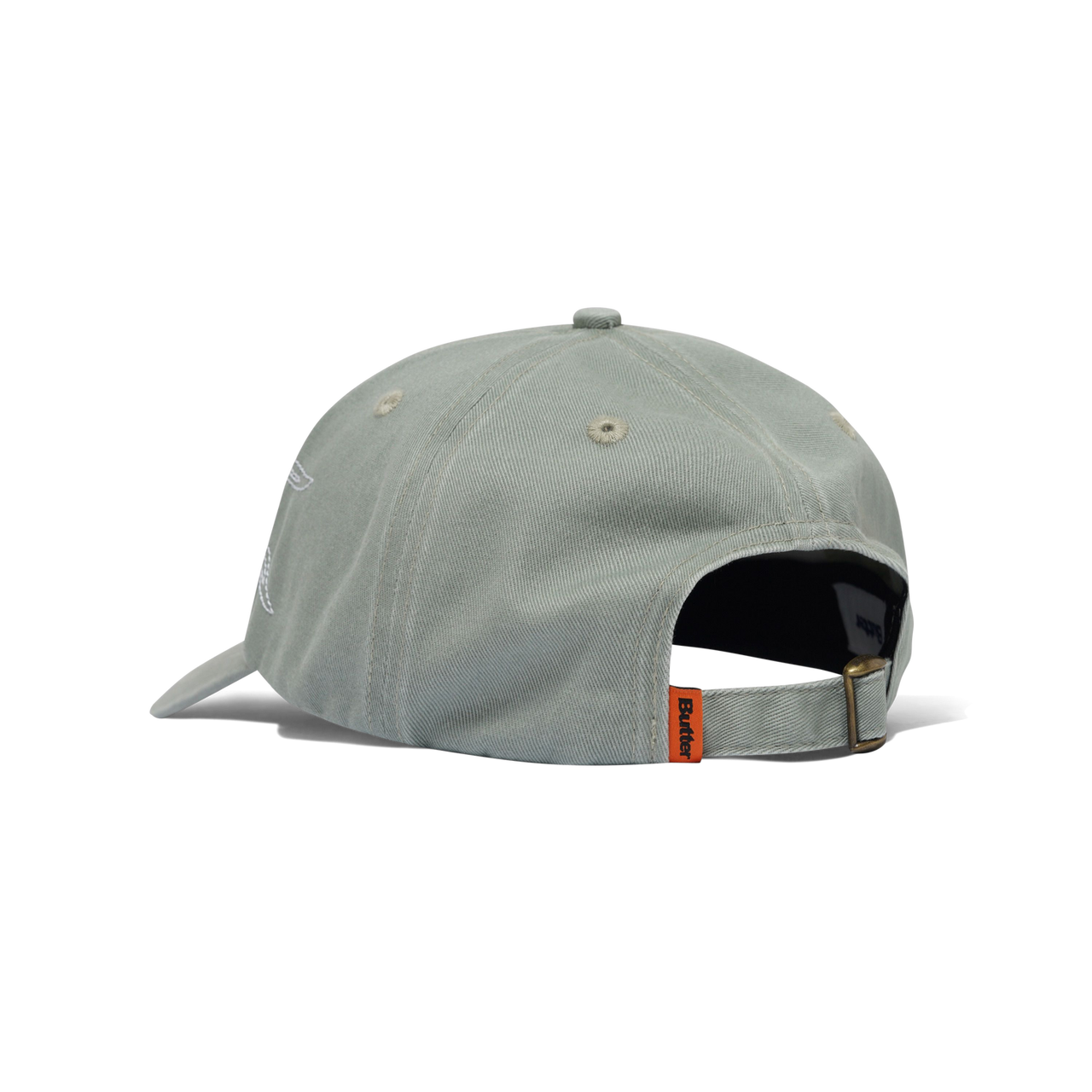 Butter Solar 6 Panel Cap - Washed Dull Mint