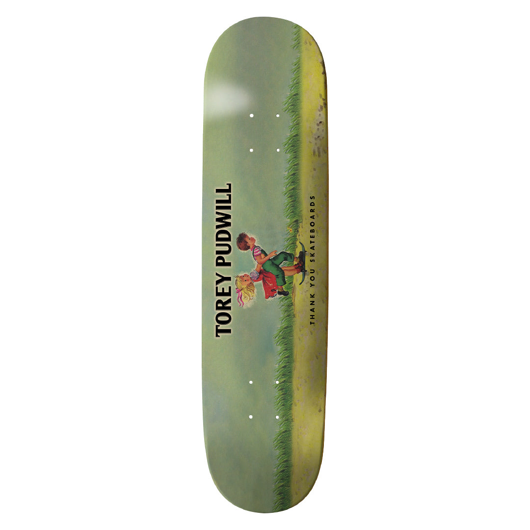 Thank You Torey Pudwill Doing Thangs Skate Deck - 7.75