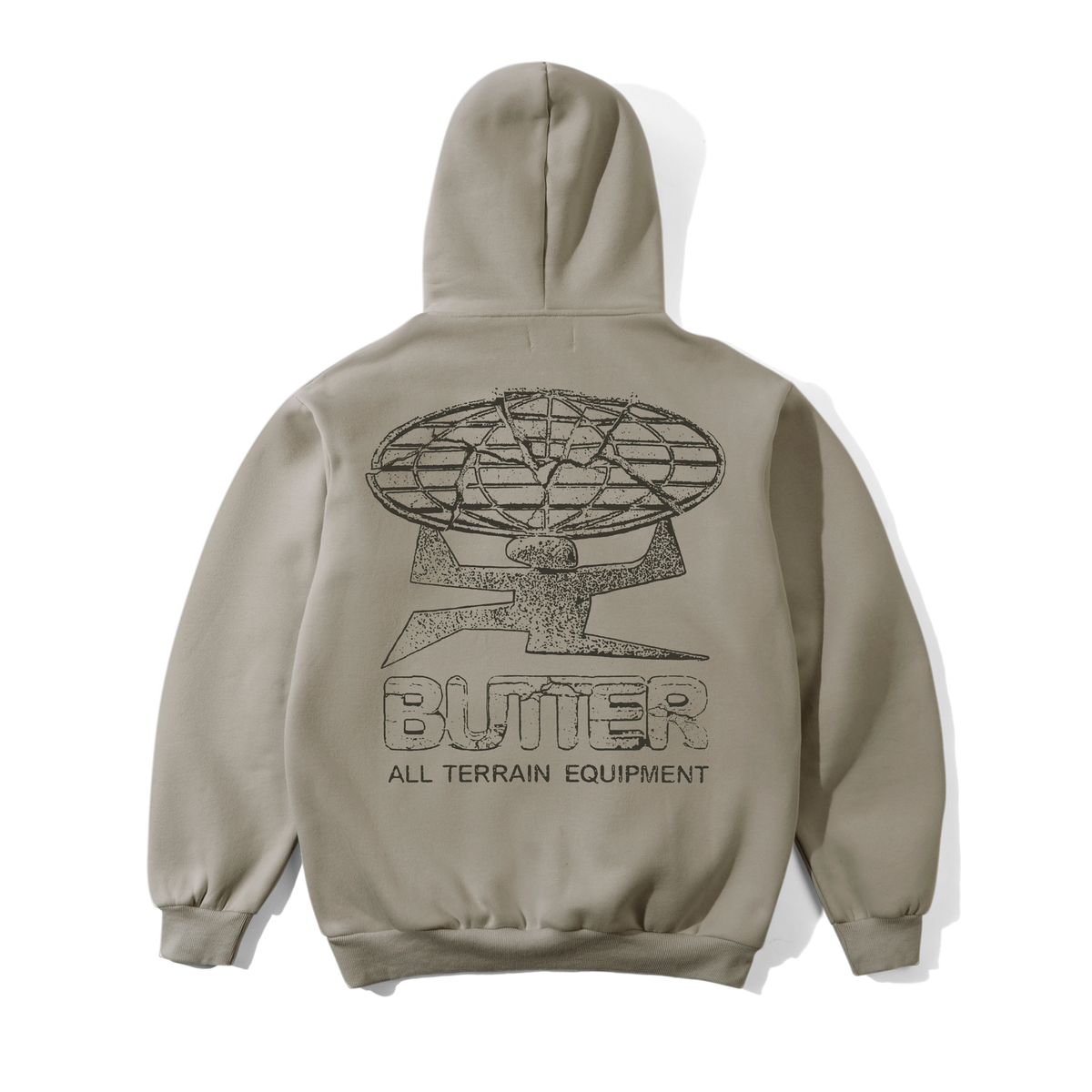 Butter Terrain Pullover Hoodie - Stone