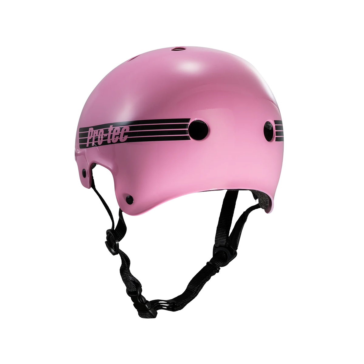 Pro Tec Old School Skate Helmet - Gloss Pink