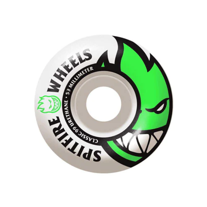 Spitfire BIGHEAD Wheels 99du White - 53mm