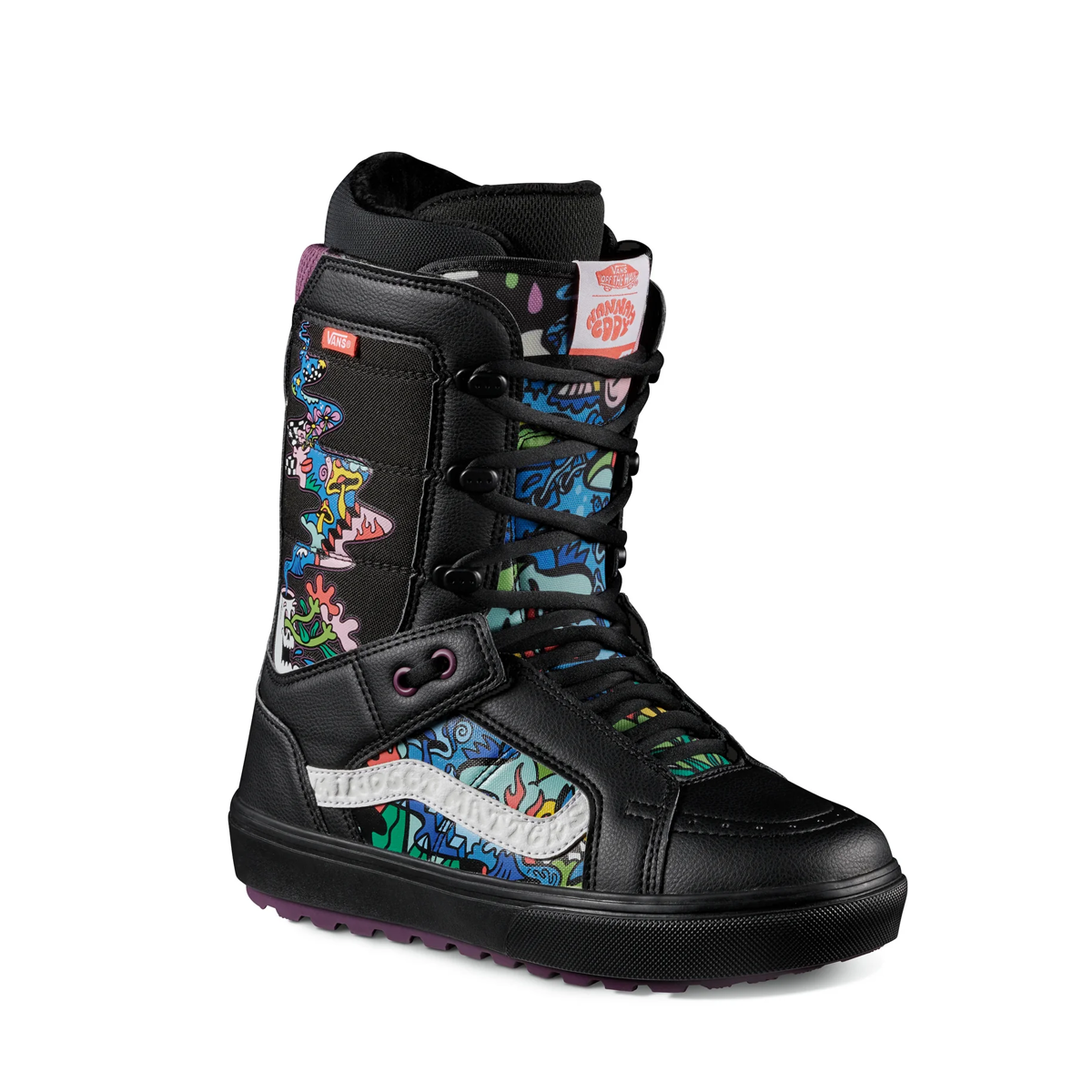 Vans Women's 2024 Hi-Standard OG Hannah Eddy Snowboard Boot - Black / Multi