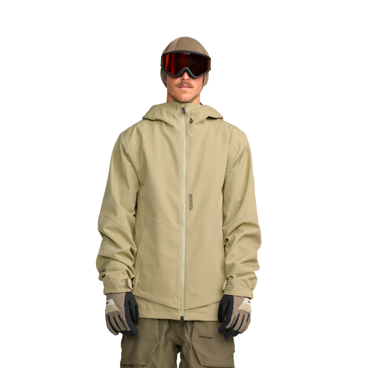 2026 SAMPLE Volcom Brighton Full Zip Jacket - Moss Green