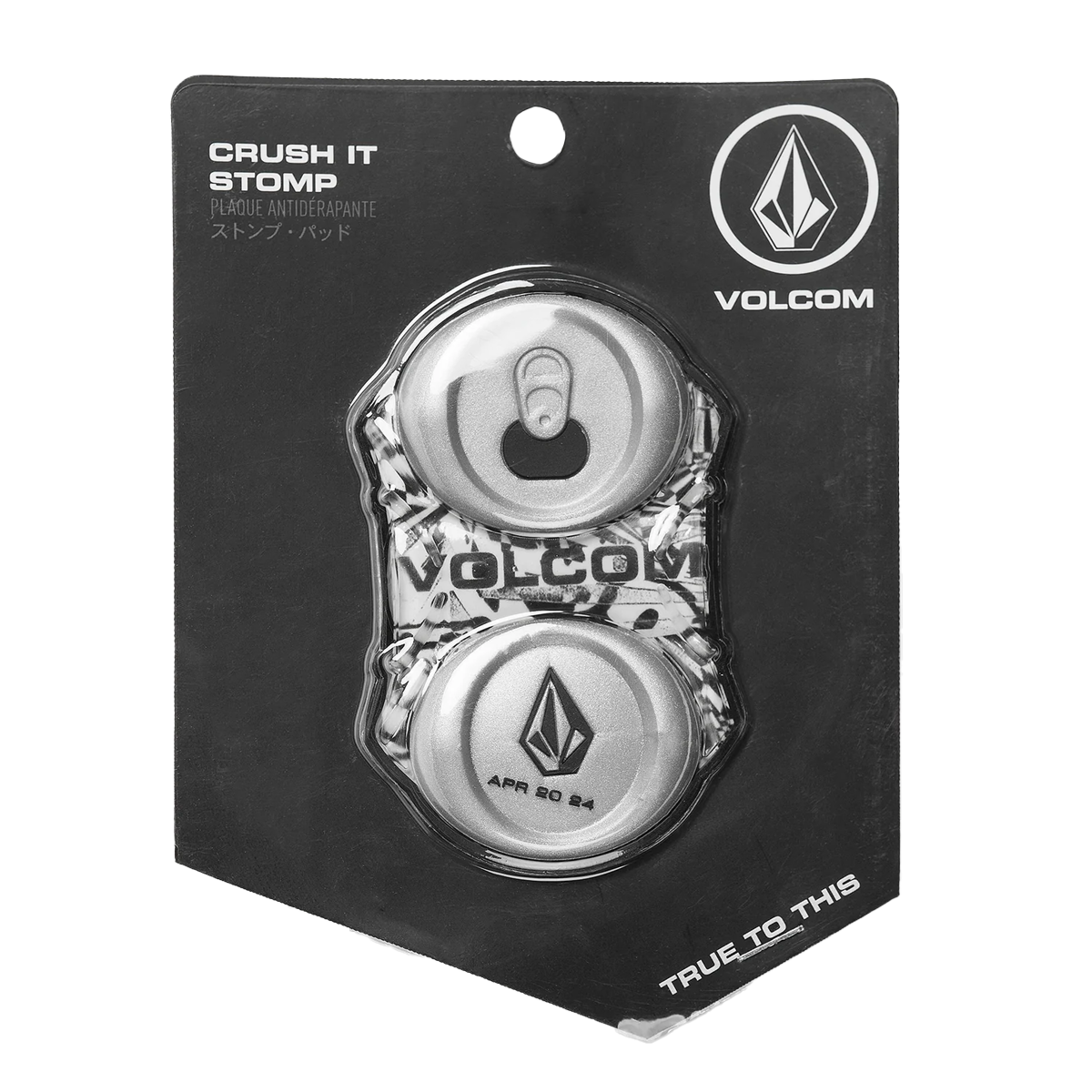 Volcom Crushed Can Stomp Pad - Black