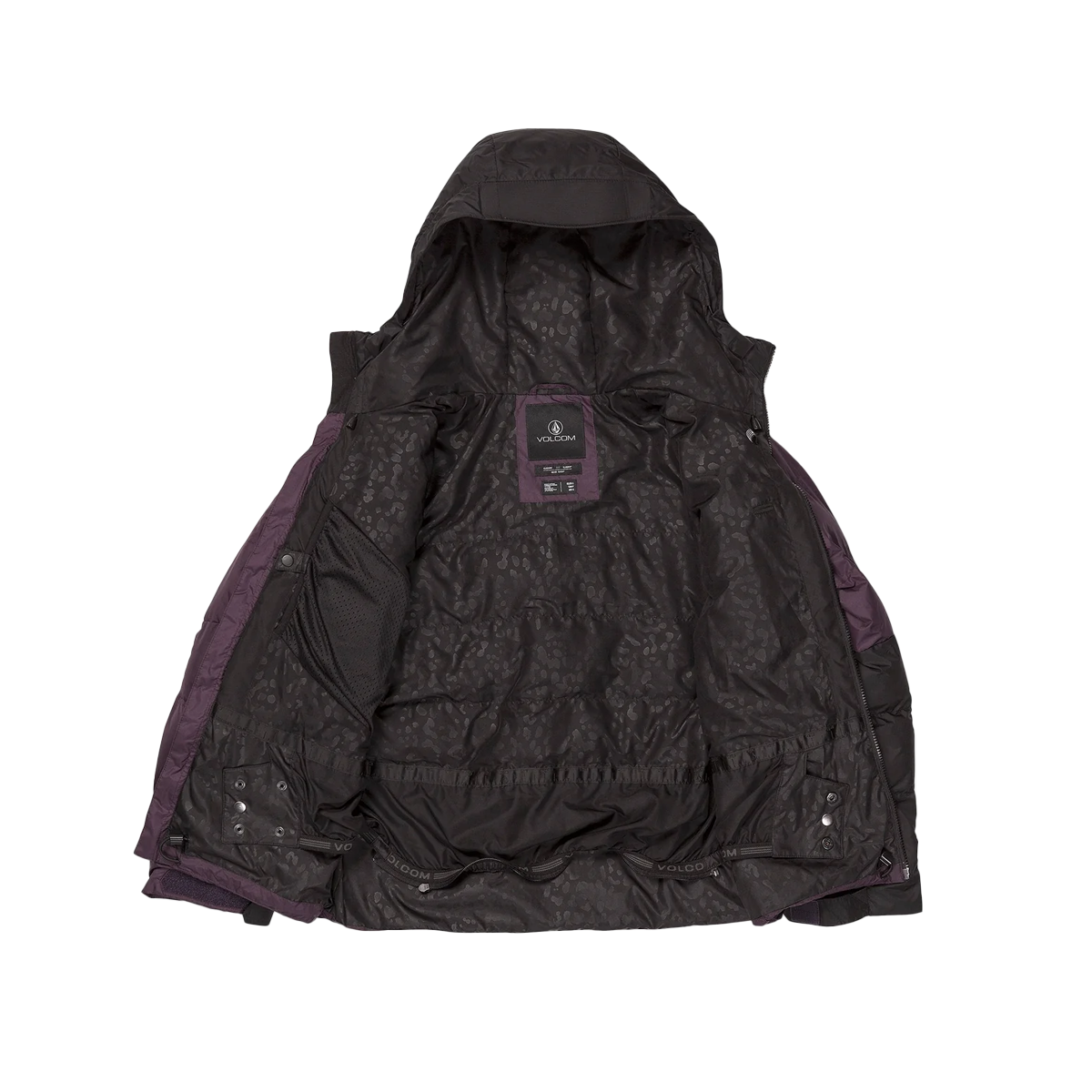 Volcom Women's Puffleup Snow Jacket - Blackberry