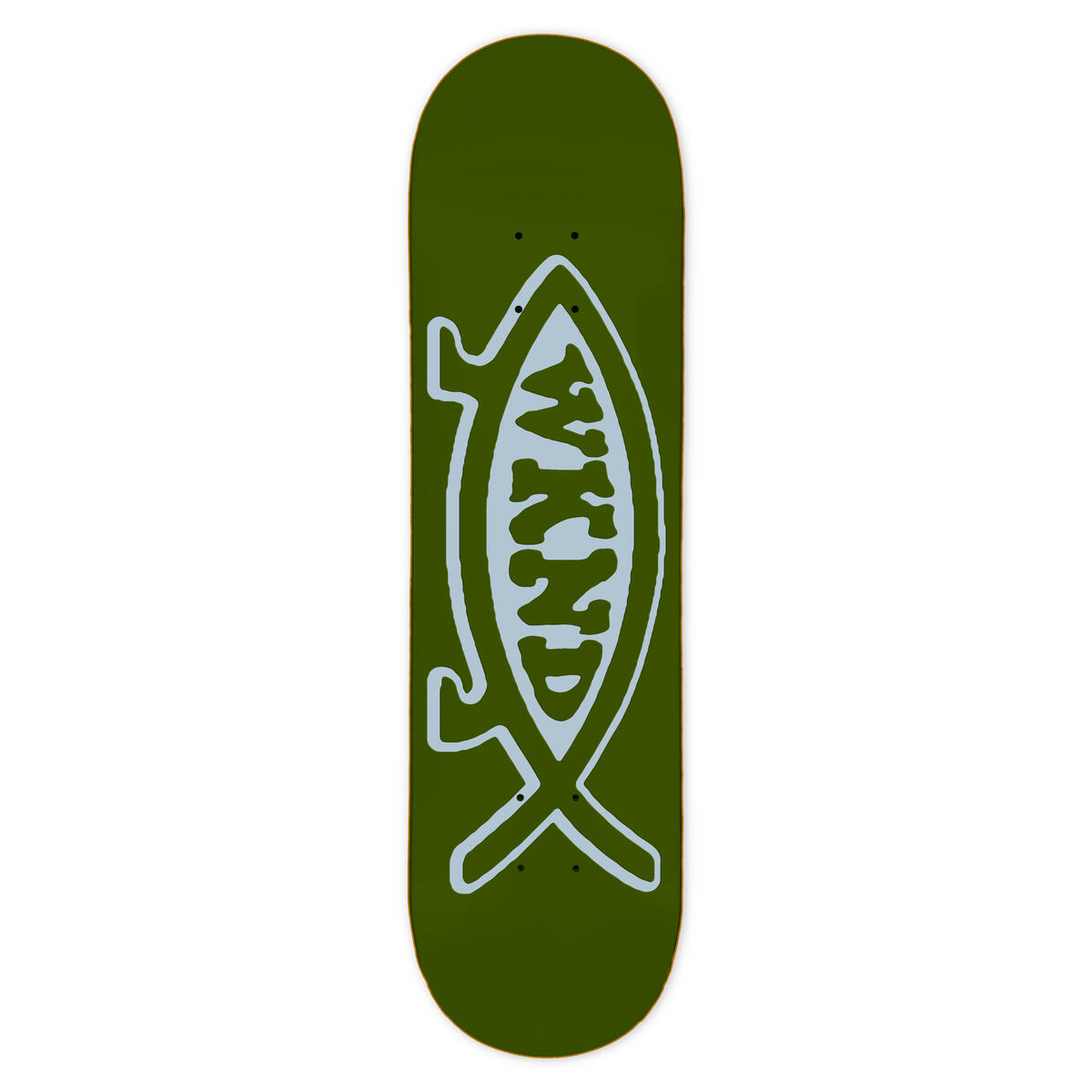 WKND "Evo Fish" Green Skate Deck - 8.5MP
