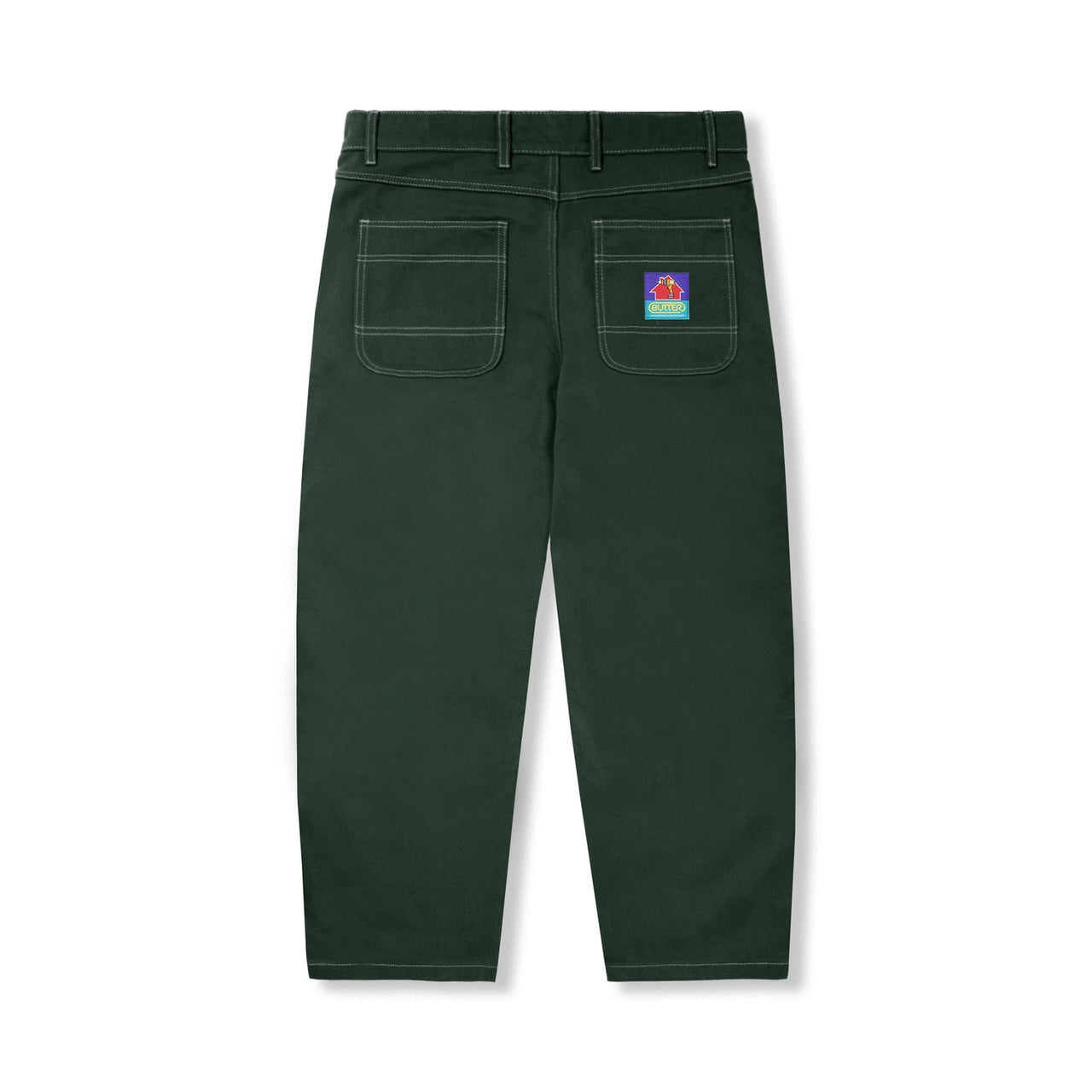 Butter Work Double Knee Pants - Dark Forest