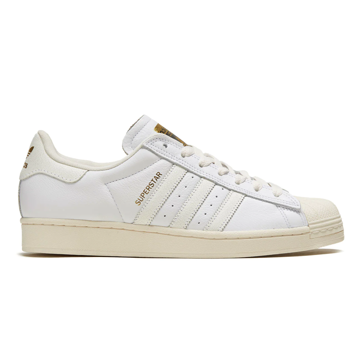 Adidas Superstar ADV Shoes - Cracked Leather/White