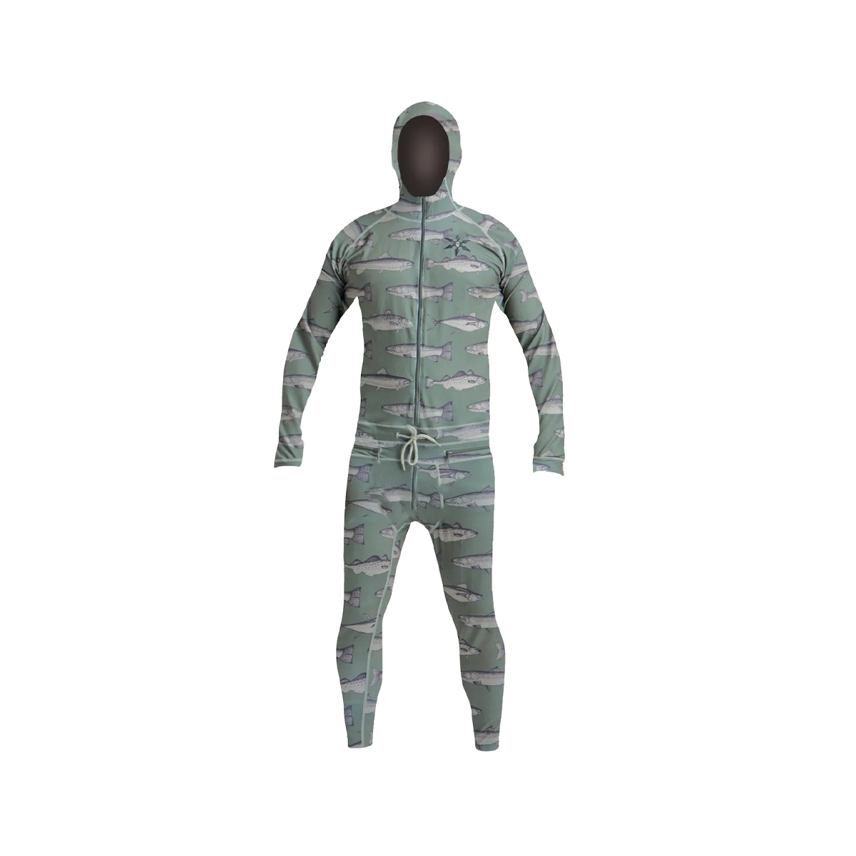 Airblaster Men's Classic Ninja Suit Zip Fly - Olive Fish