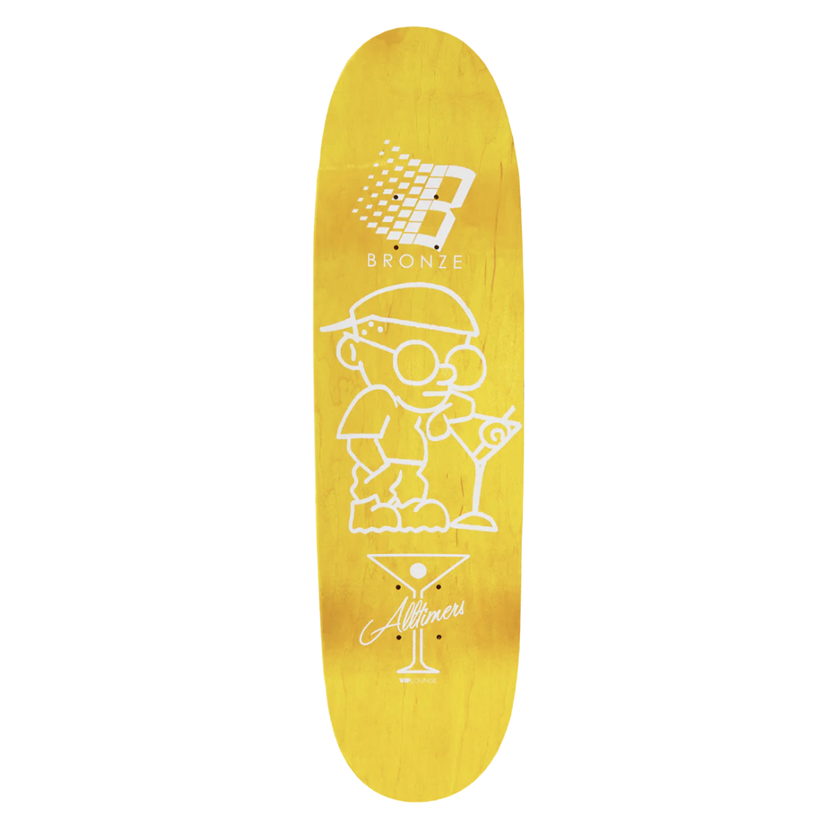 Alltimers X Bronze56k Sophisticated Cruiser Skate Deck - 8.5