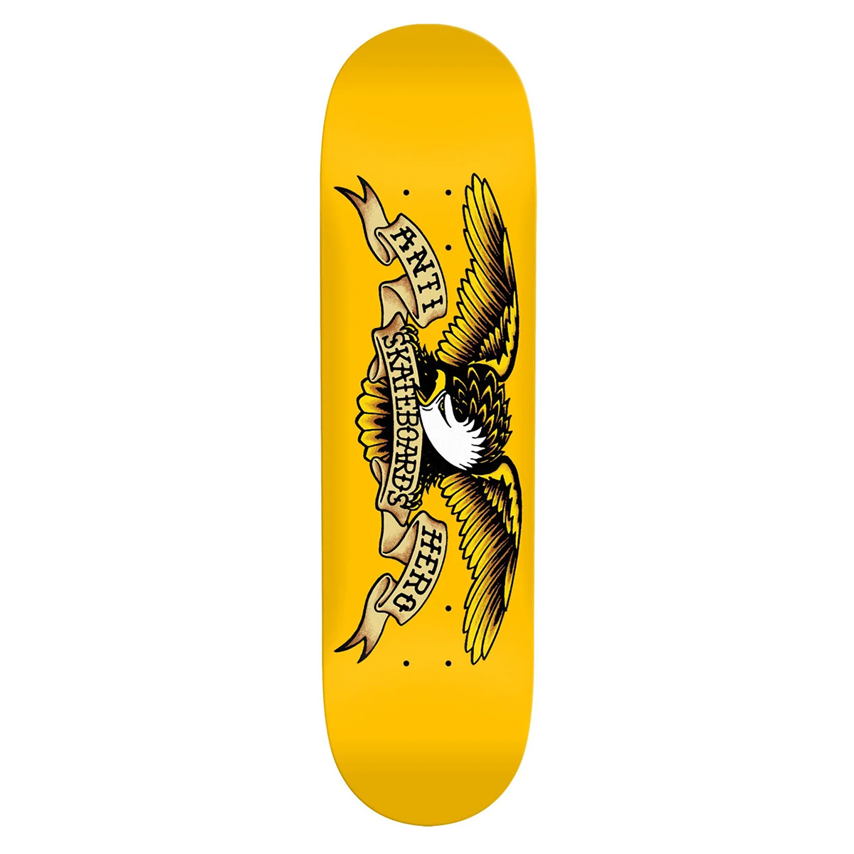 Antihero DBX Eagle Yellow Skate Deck - 8.25