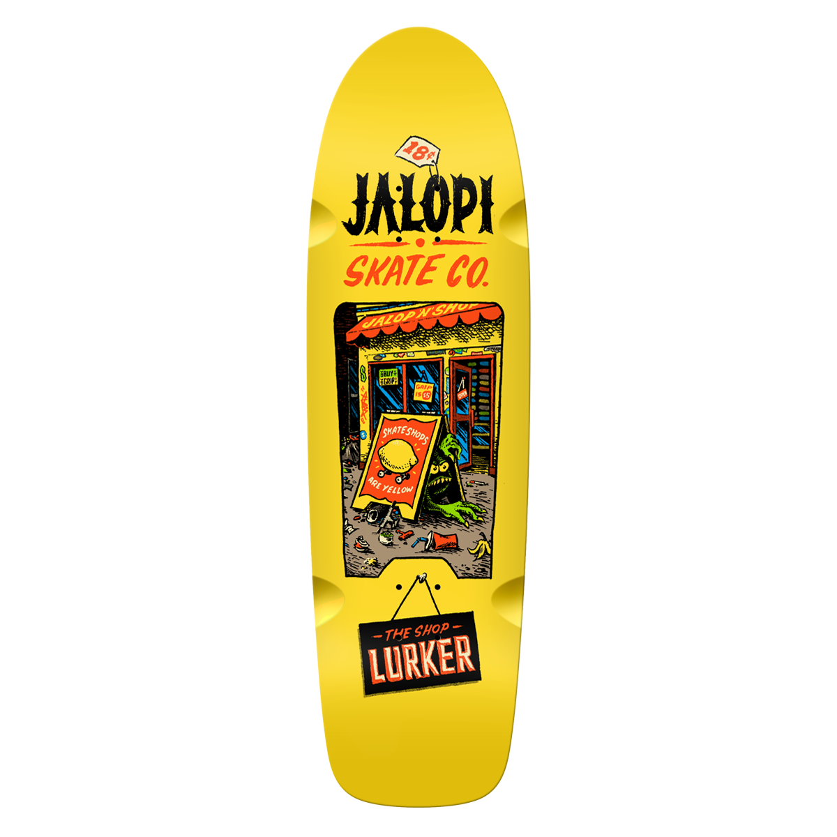 AntiHero SSD 26 Jalopi Lurker Skate Deck - 9.1