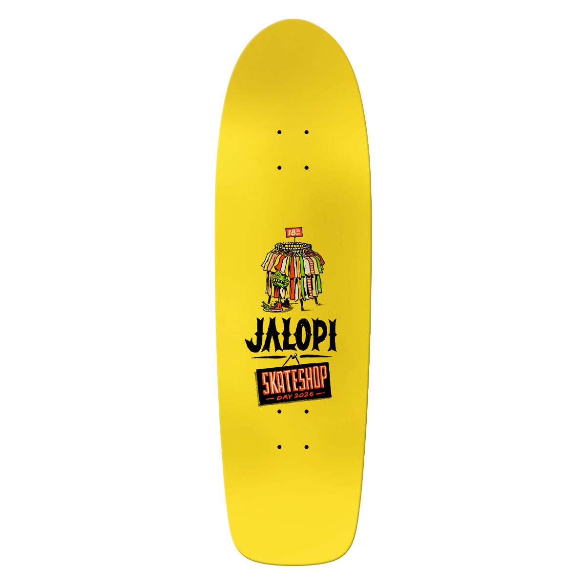 AntiHero SSD 26 Jalopi Lurker Skate Deck - 9.1