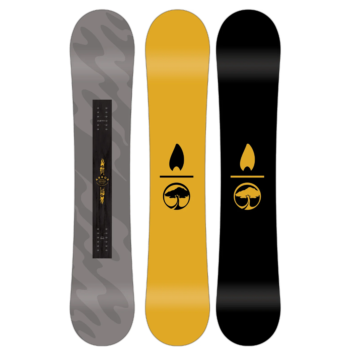 Arbor 2025 Metal Machine Snowboard - Assorted Sizes