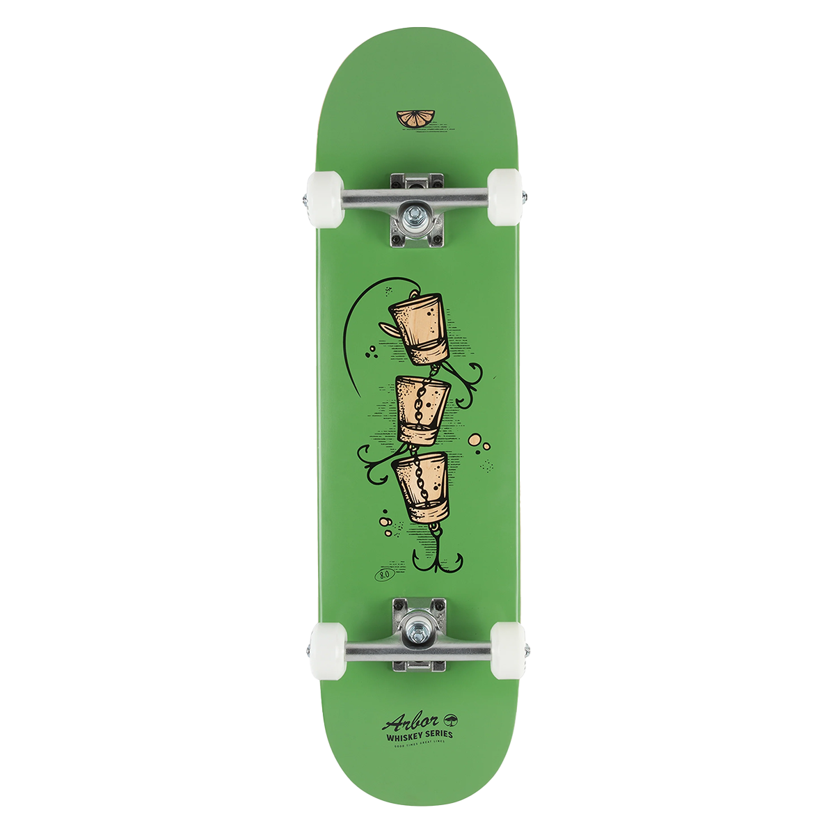 Arbor Whiskey Upcycle Skate Complete - Assorted Sizes