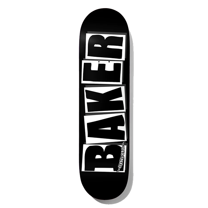 Baker Brand Logo Deck Black/White - Assorted Sizes