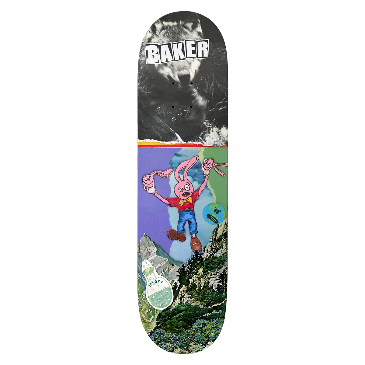 Baker Jacopo Desk Shrapnel Skate Deck - 8.125