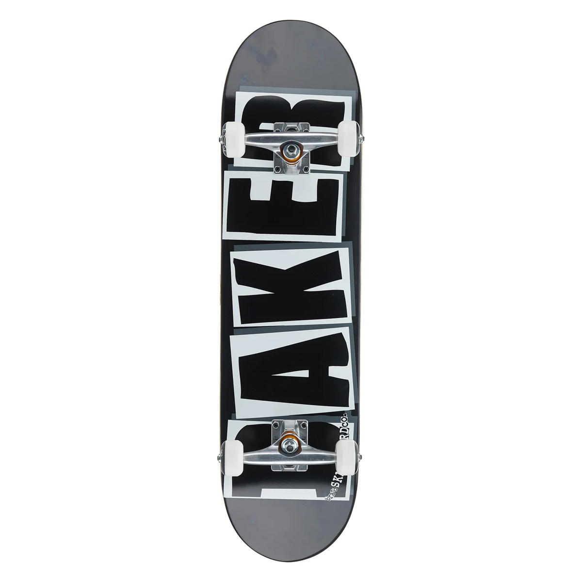 Baker Brand Logo Black Skate Complete  - Assorted Sizes